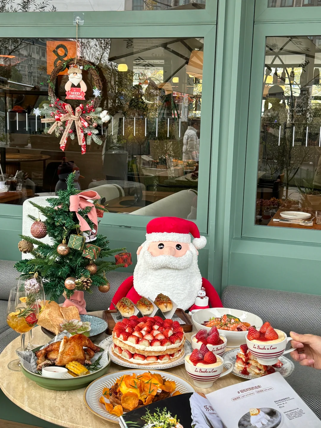 长沙的！圣诞漂亮饭+1🍴🎄（不贵！！！