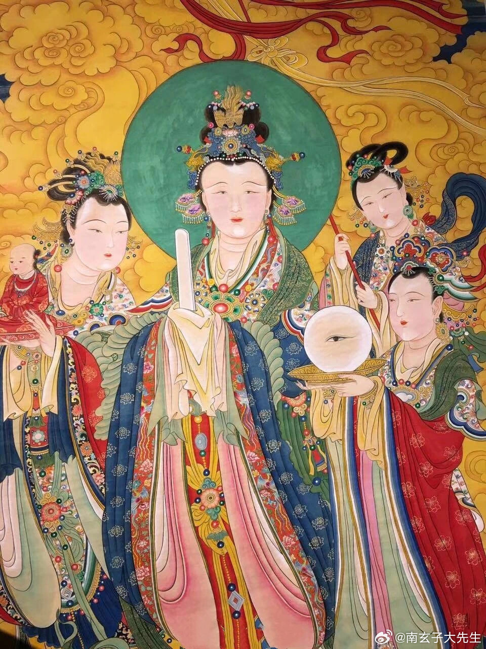 转赞菩萨，近期会好运连连。