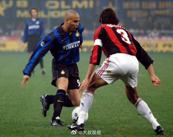 Ronaldo vs Paolo Maldini. 意甲