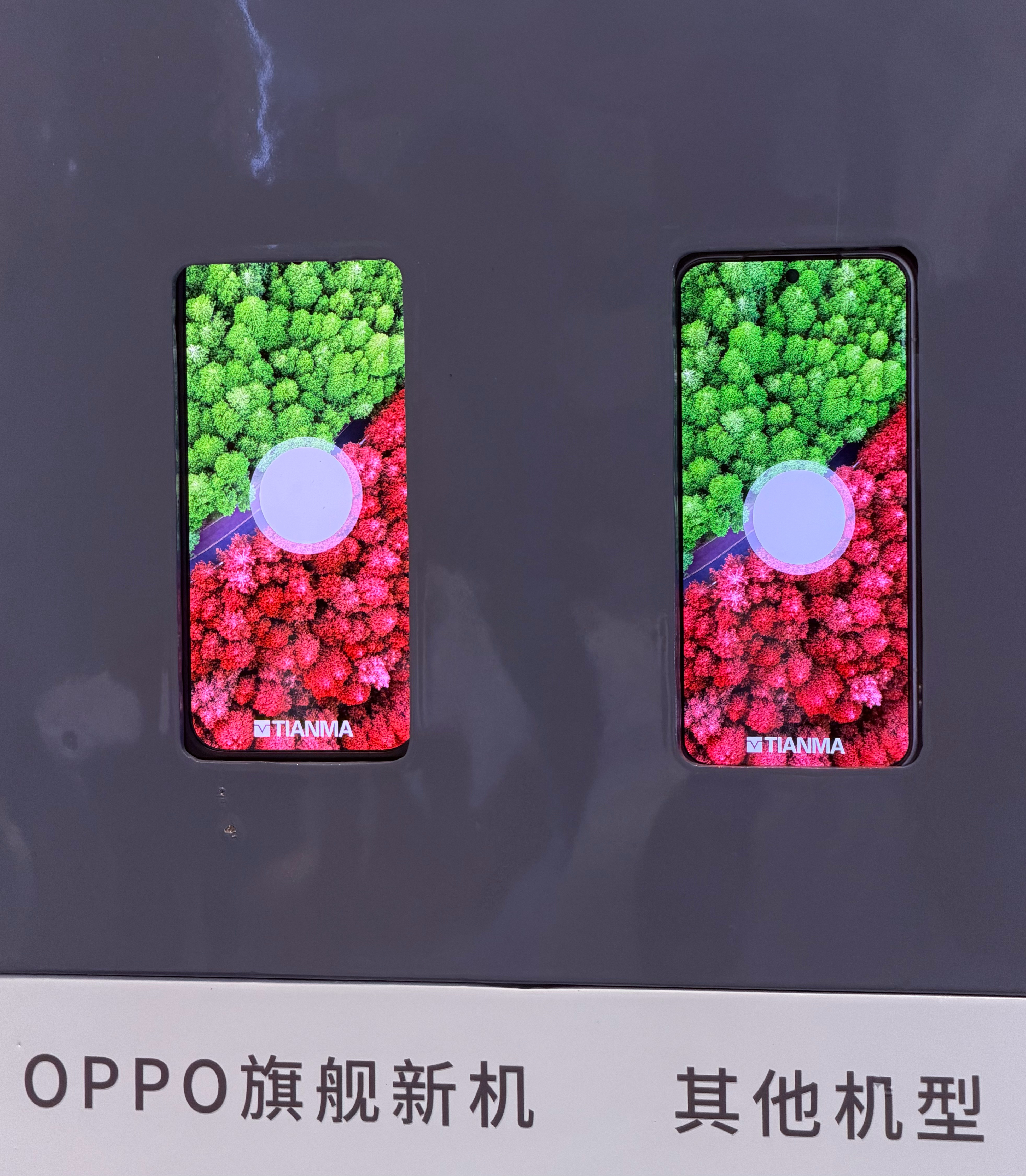 现场测光谱环节[笑cry]天马天工 2.0 的光谱，红绿蓝都挺不一样。天马天工屏