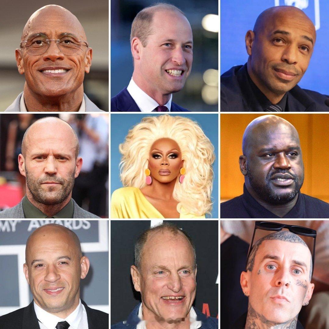 2025年全球最性感光头男排行榜（来源：Reboot Online）🥇 德韦恩