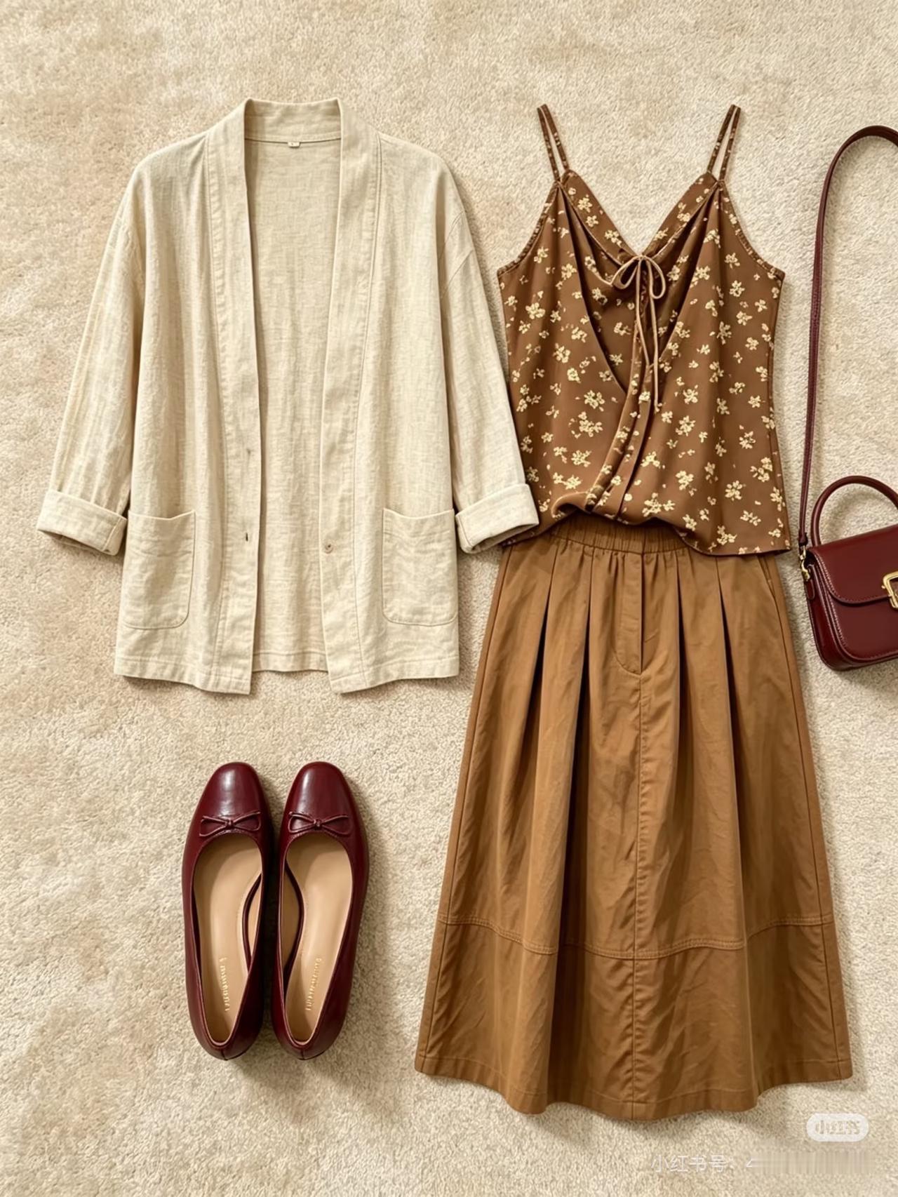 黄皮天菜！这套法式碎花真的温柔到骨
【每日分享】
谁还没被这套拿捏住！
黄皮穿巨