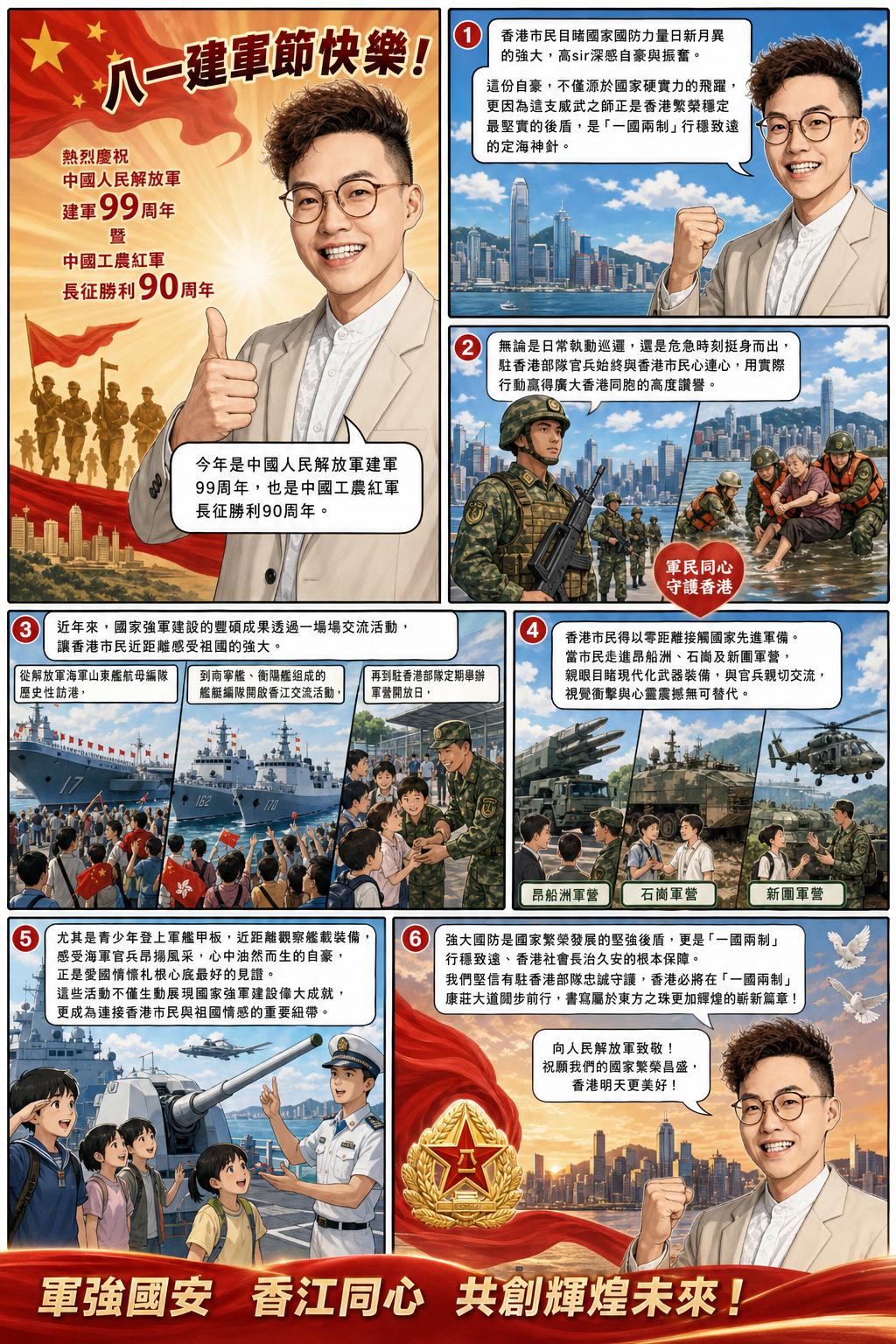 热烈祝贺中国人民解放军建军99周年！
九十九载风雨兼程，人民军队砥砺奋进，高质量
