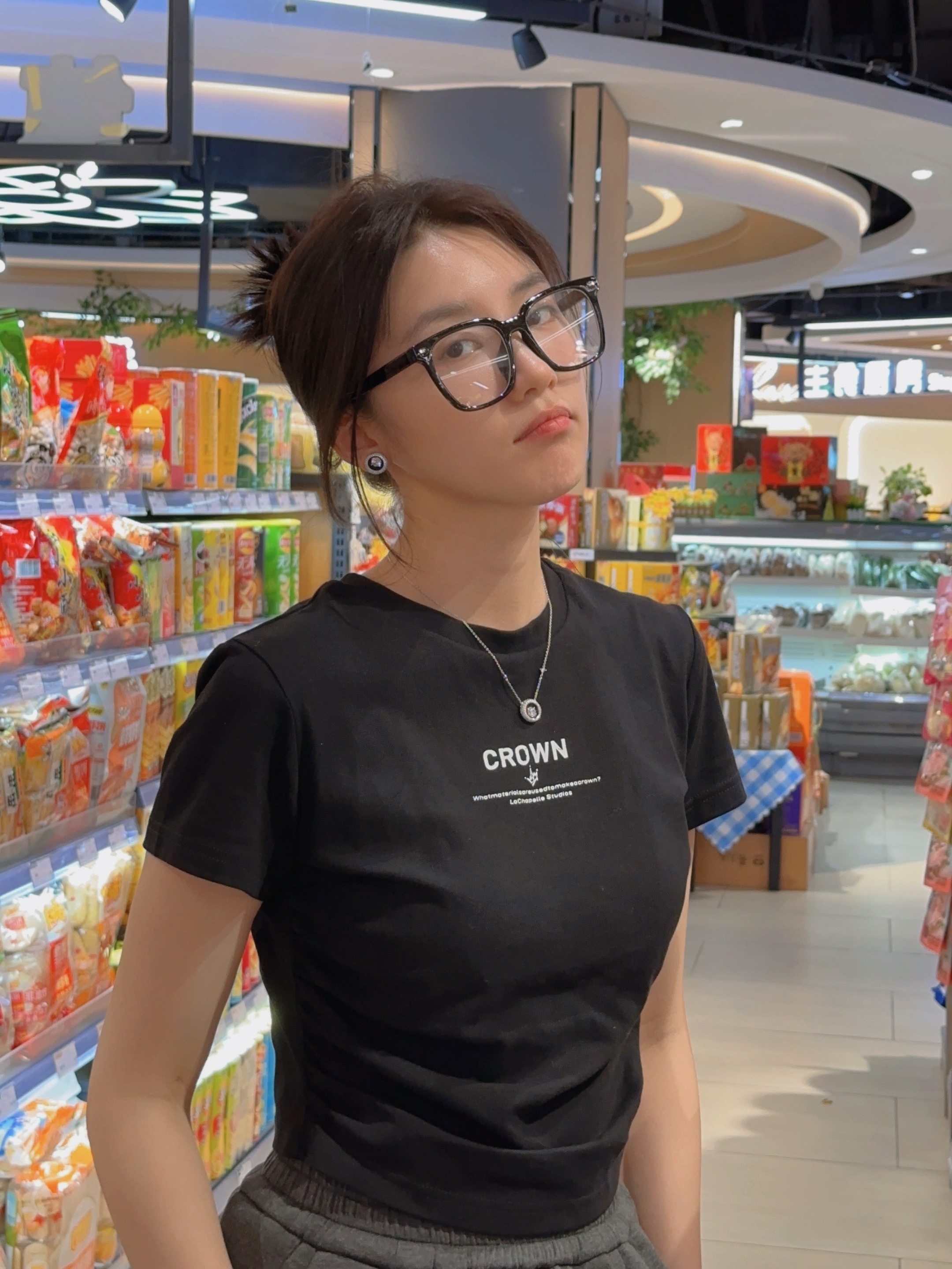 张月 全世界正数第一爱逛超市的女艺人🛒