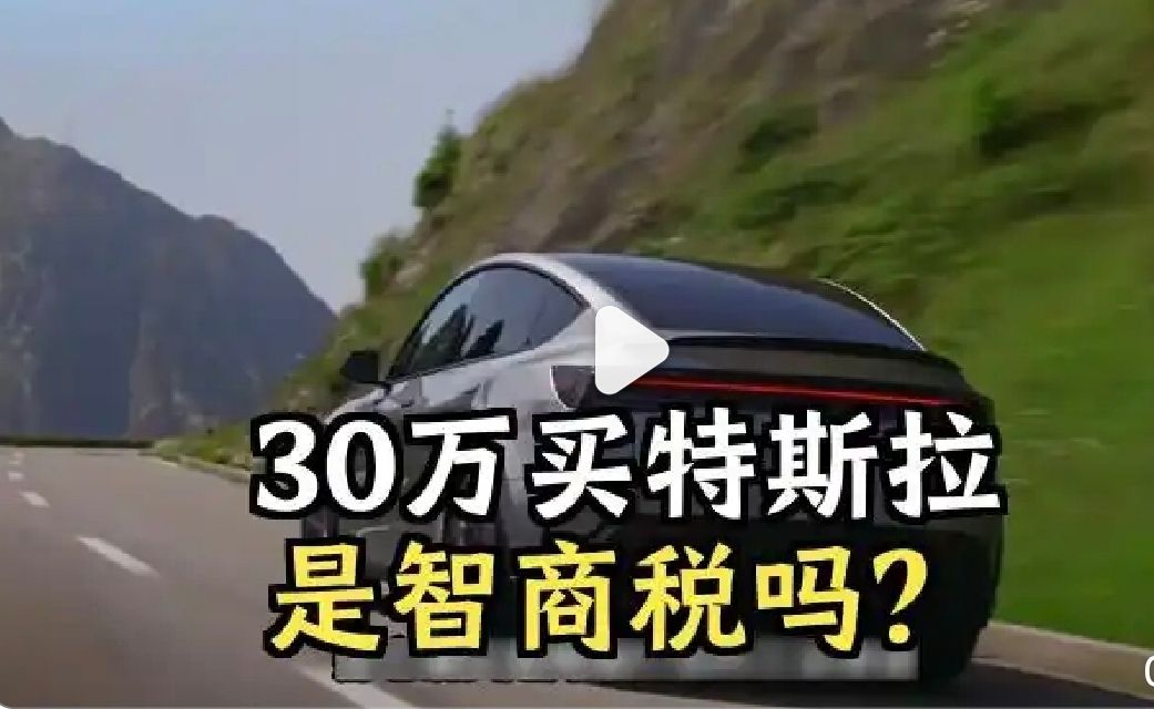 30万买特斯拉Model Y，到底是工业奇迹还是智商税？