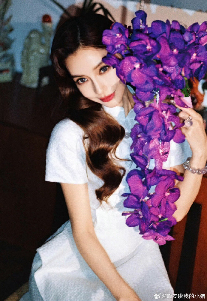 Angelababy紫罗兰花神Angelababy花神 Angelababy花神