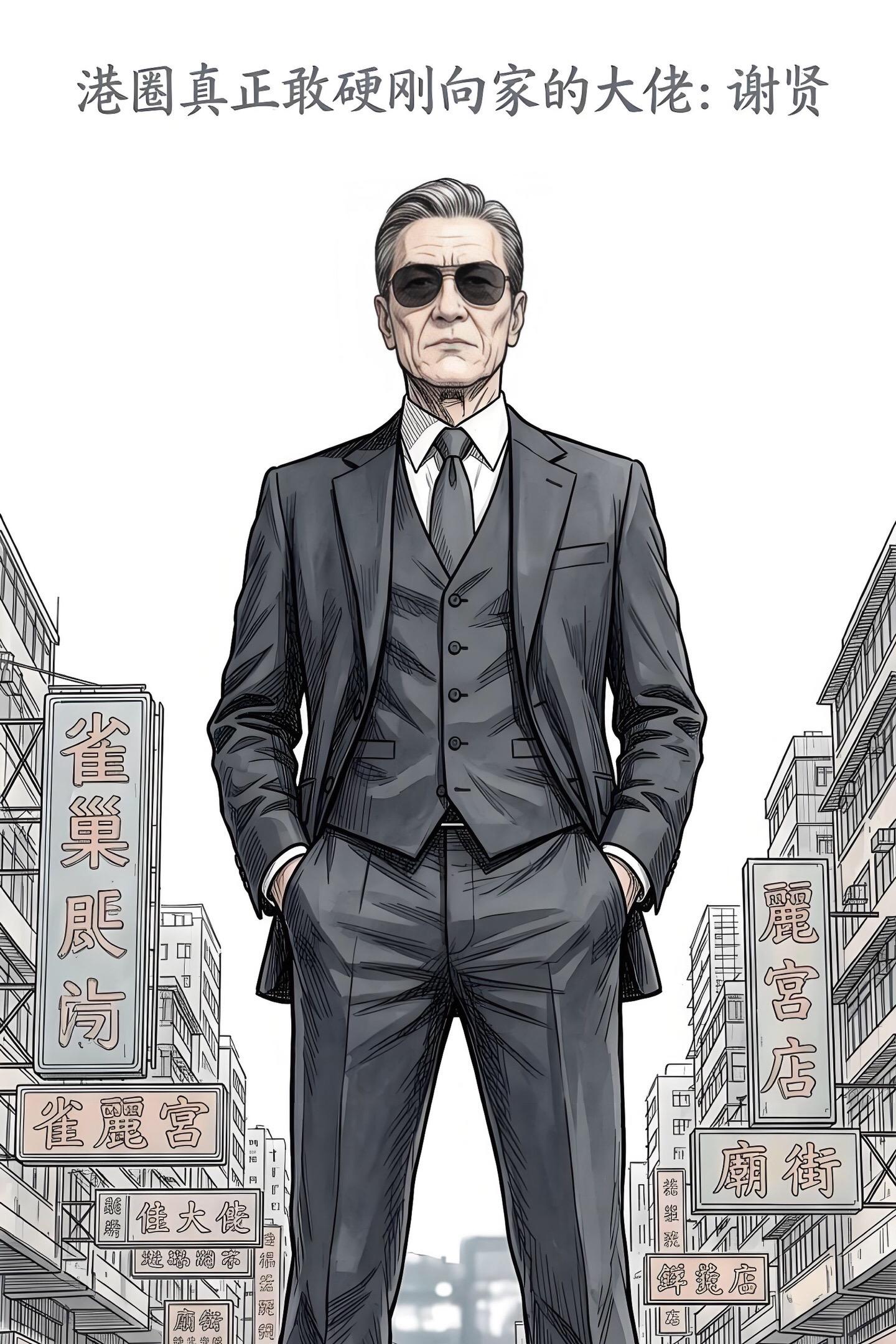 80岁掌掴曾江无人敢言，零片酬帮星爷，谢。贤的江湖地方有多高