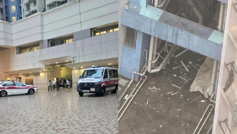 香港仔石排湾邨碧银楼，今日（4月29日）下午4时有住户报案，指发现一名男子倒卧上