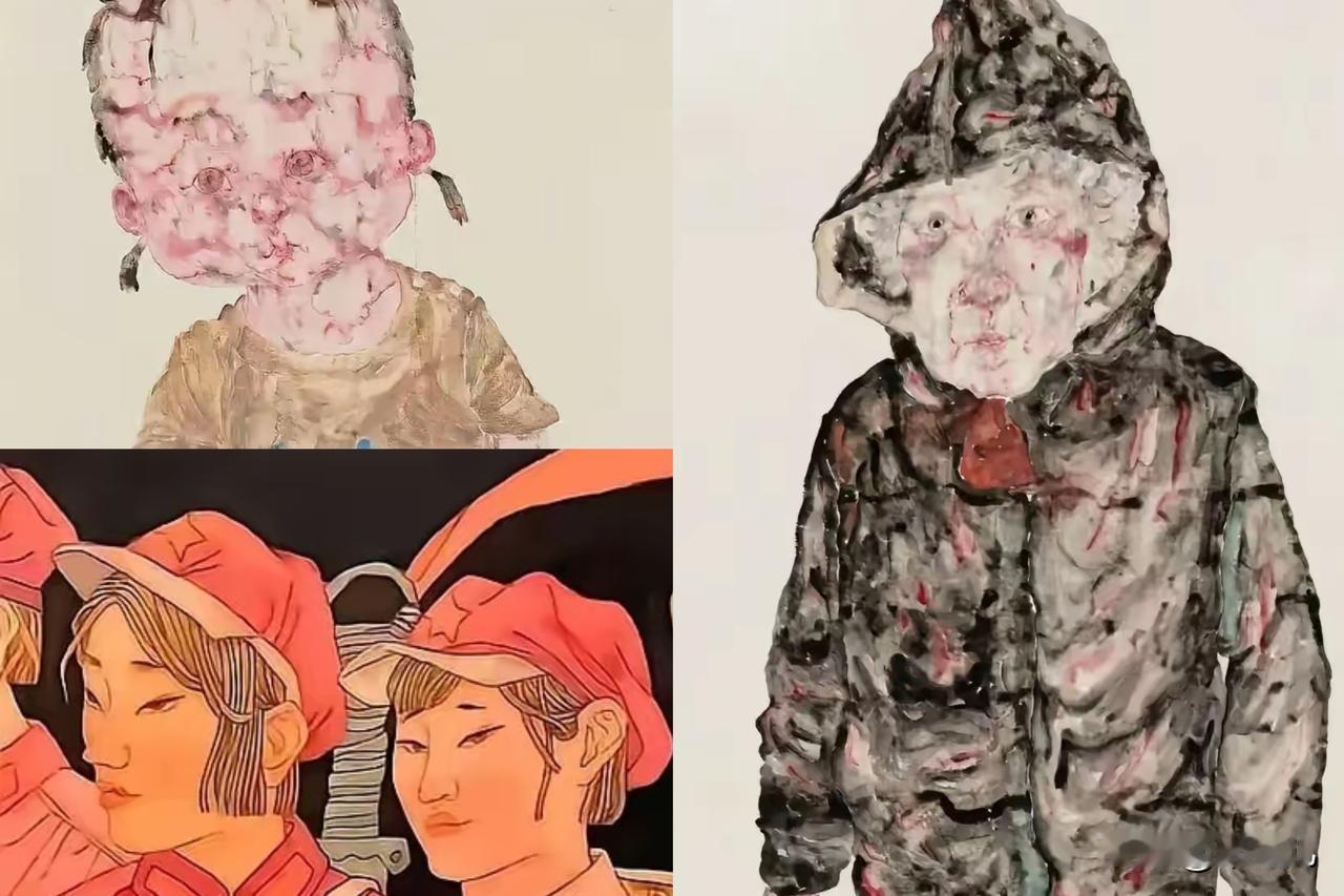 也许我不是画家，
欣赏不了这么玄妙的美术作品，
也许我不是艺术家，
领悟不了艺术