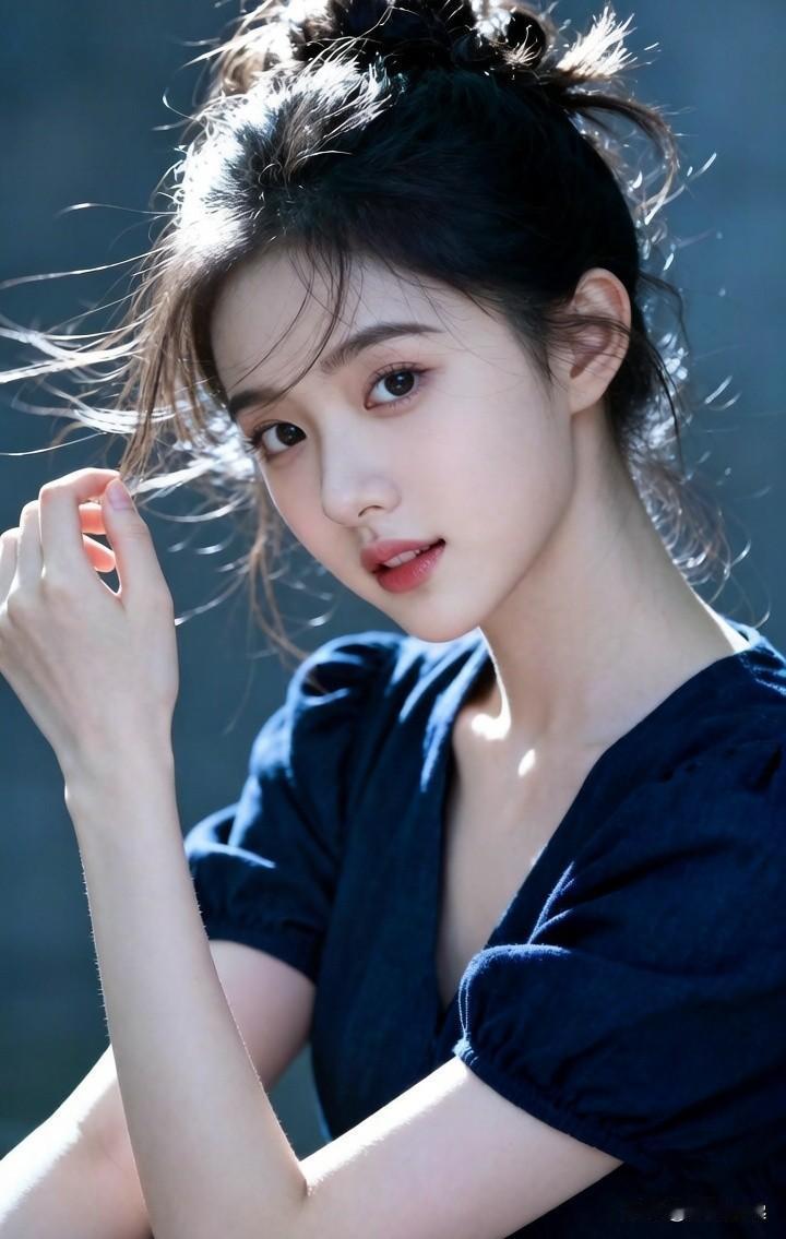 《南乡子~~画不全》

碧水载青莲，微波照影，徐舞如仙。

趁兴寻来七彩笔，偏偏