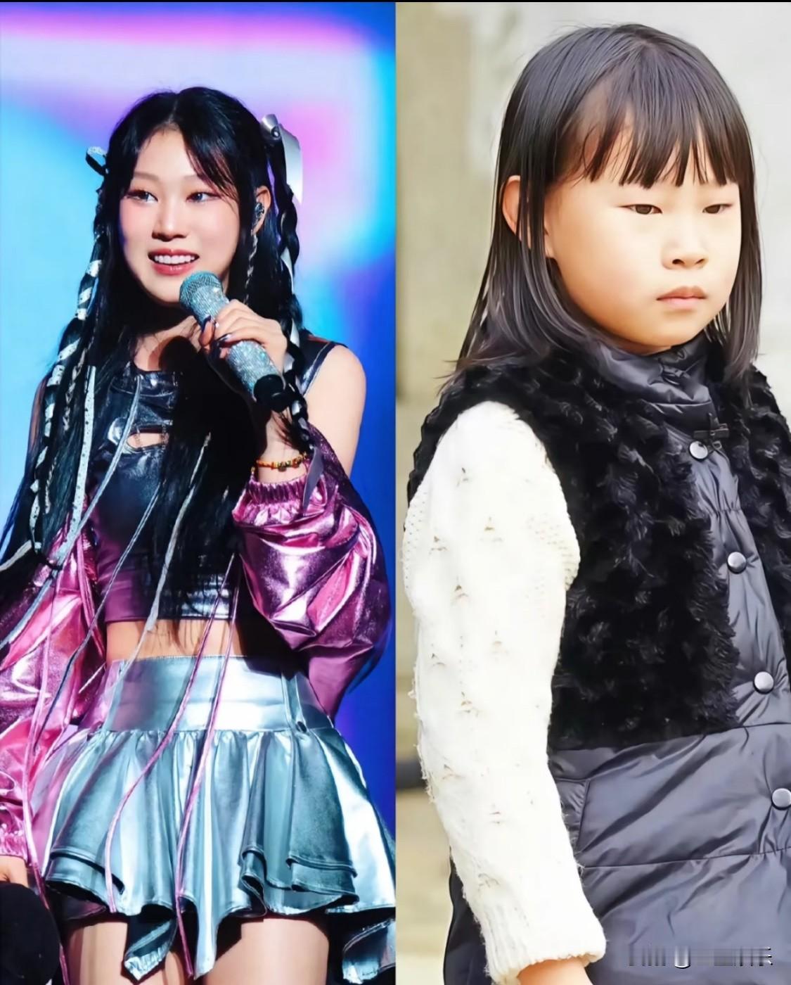 沈佳润可不是基因逆天
小沈阳女儿￼长大后的变化真是蛮大的有种独特的气质 单眼皮但