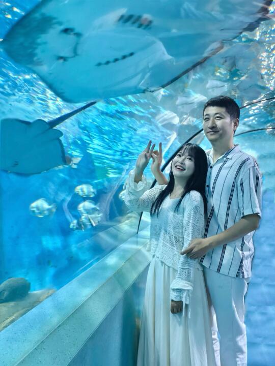 婚内恋爱——南京海底世界太有氛围感啦！