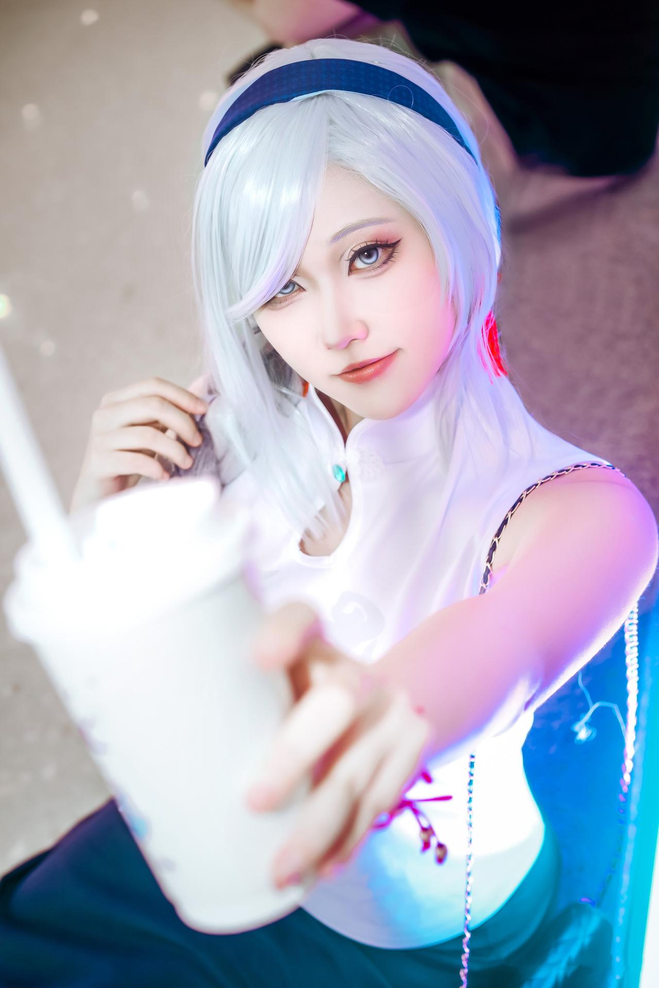 申鹤：来一杯吧，加冰的！#游戏##原神##二次元#