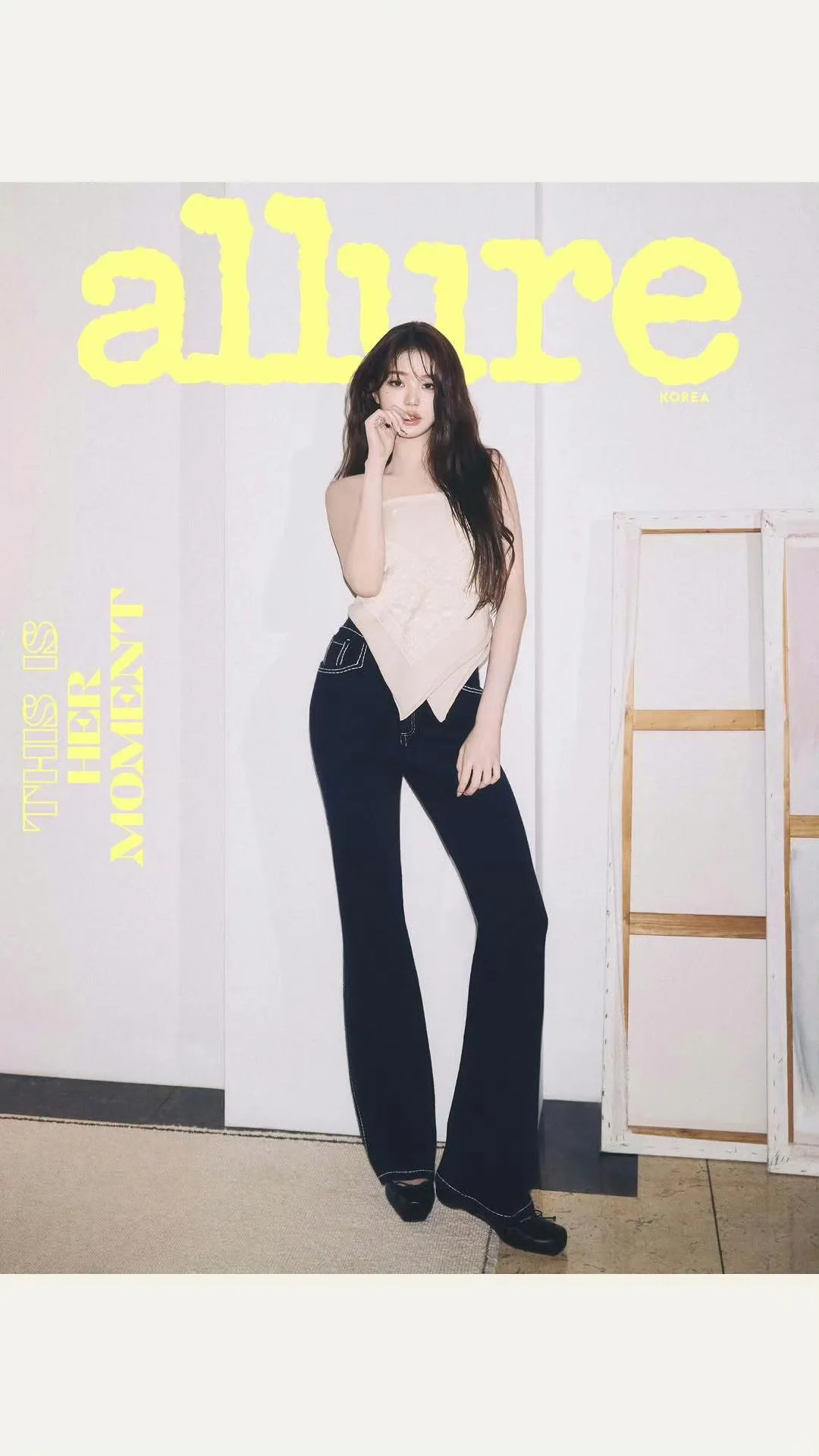 当选为barrie ambassador的IVE张元英"allure korea