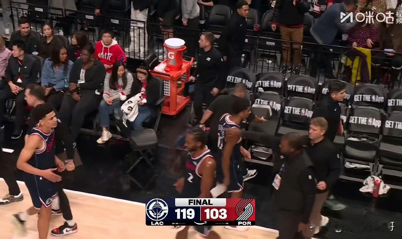 开始北伐了！！！哈登34分，快船客场逆转开拓者迎3连胜！

快船今天在客场完成逆