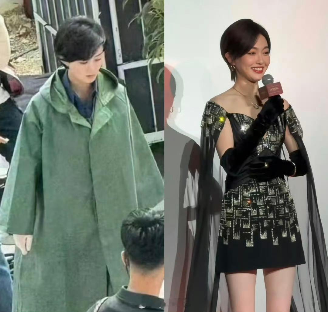 赵丽颖黄晓明造城者路透 唐嫣和赵丽颖谁的假短发更丑？ 