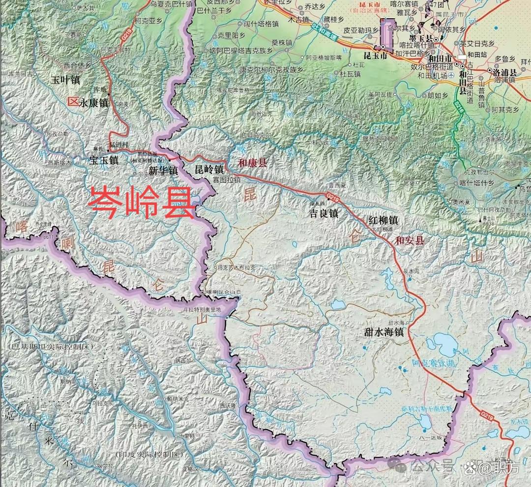 今天中国又多了一个新的县！岑岭县！

岑岭县隶属新疆维吾尔自治区 喀什地区，人民