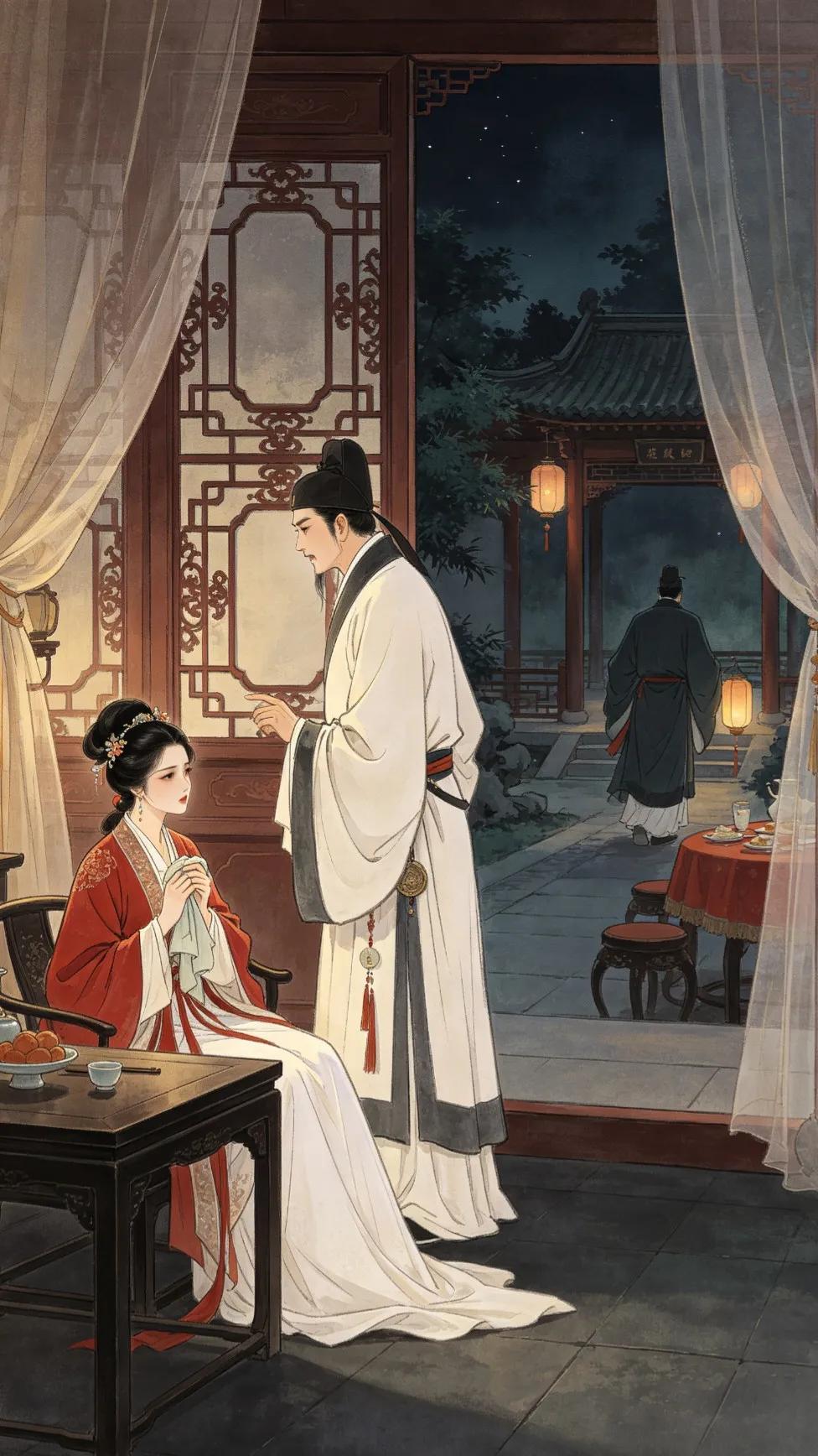 跟西门庆这种人真的做不成朋友。他的结义兄弟，花子虚约他同去吴家赴宴。花子虚之妻李