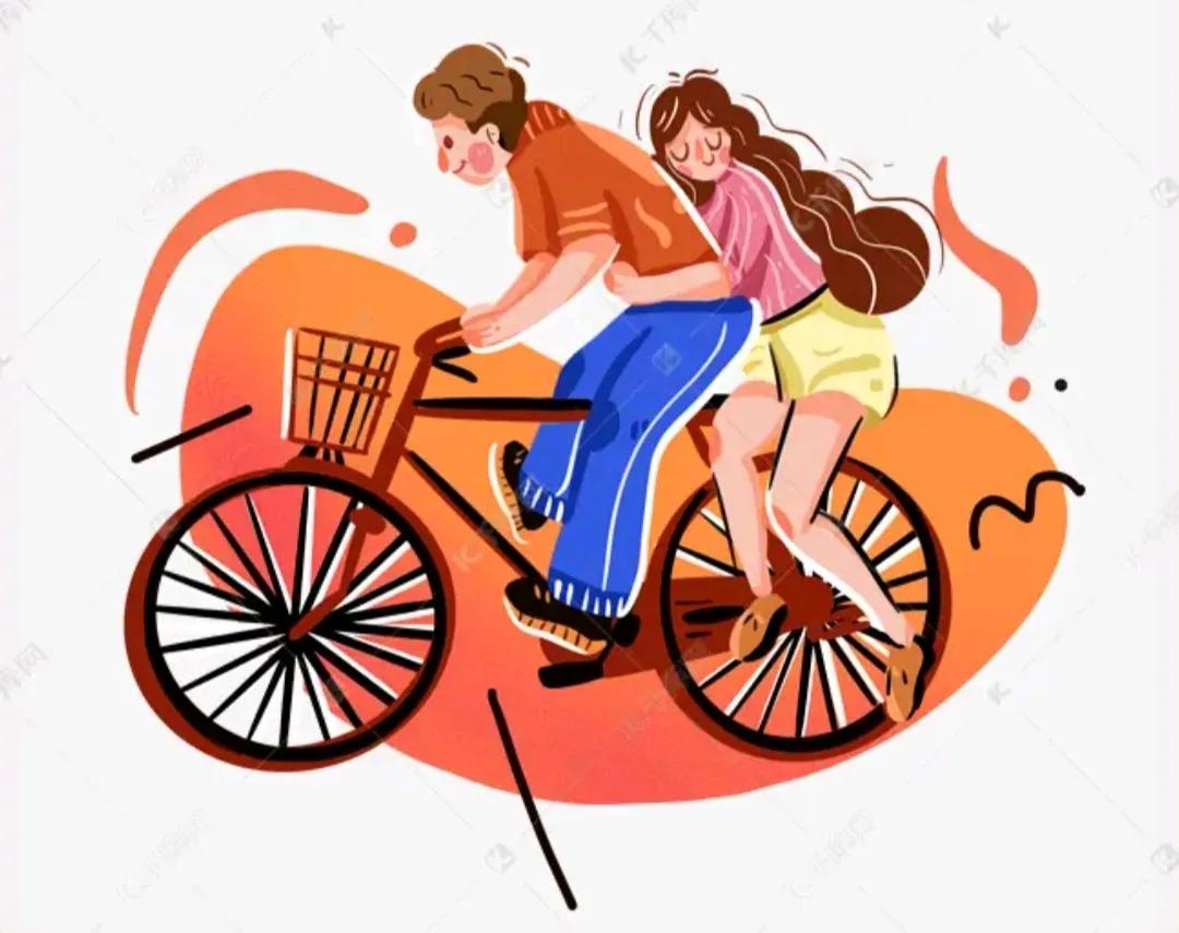 以前没有汽车的时候，自行车的书包架就是经常用来载人的，那时上海有许多道路是凹凸不