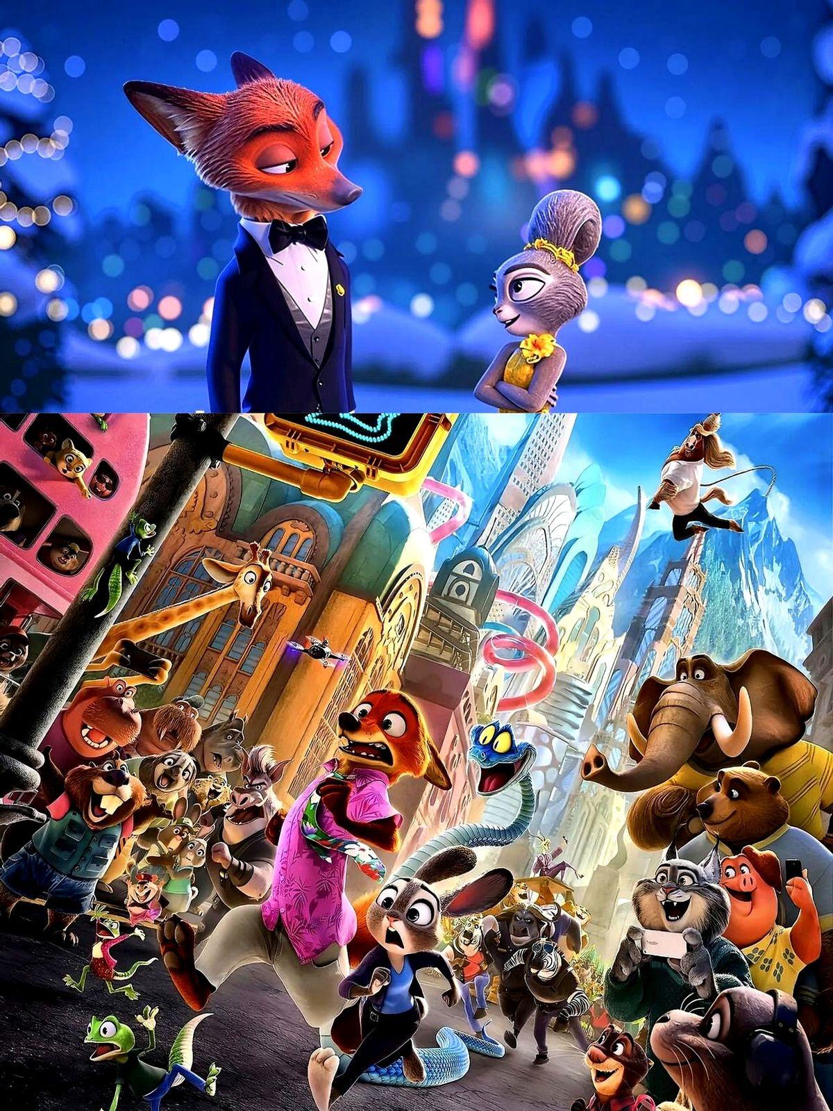 昨天晚上看了《疯狂动物城2》，

IMAX原版38块这价格确实值回票价。续作水准