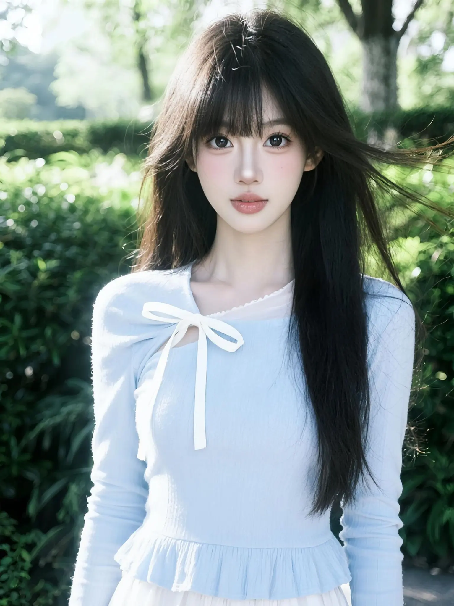 AI森系清新写真 随变ai随便玩 少女感