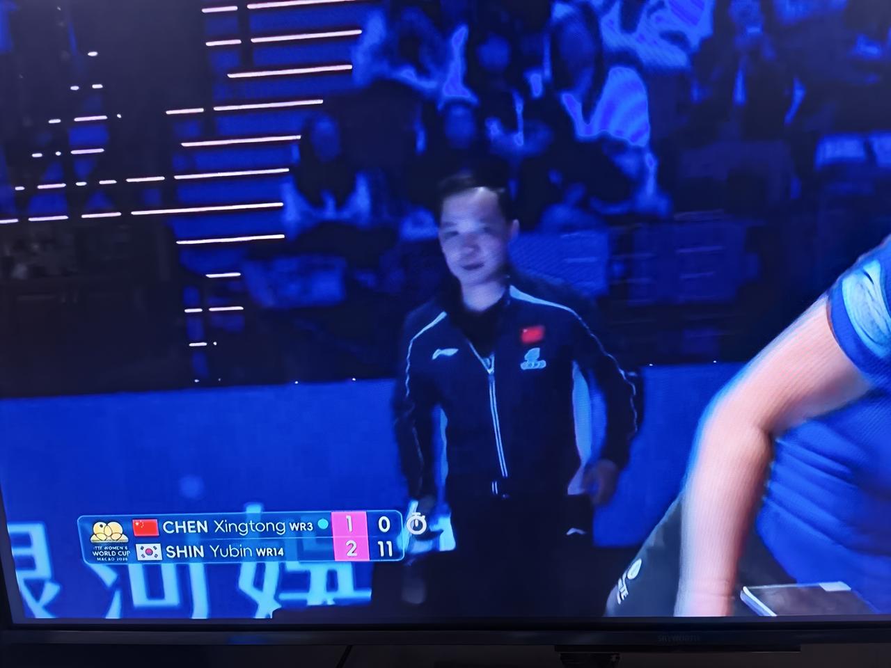 伤害性大，侮辱性更大，16：0，陈幸同创国乒最惨输球记录。

澳门世界杯四分之一