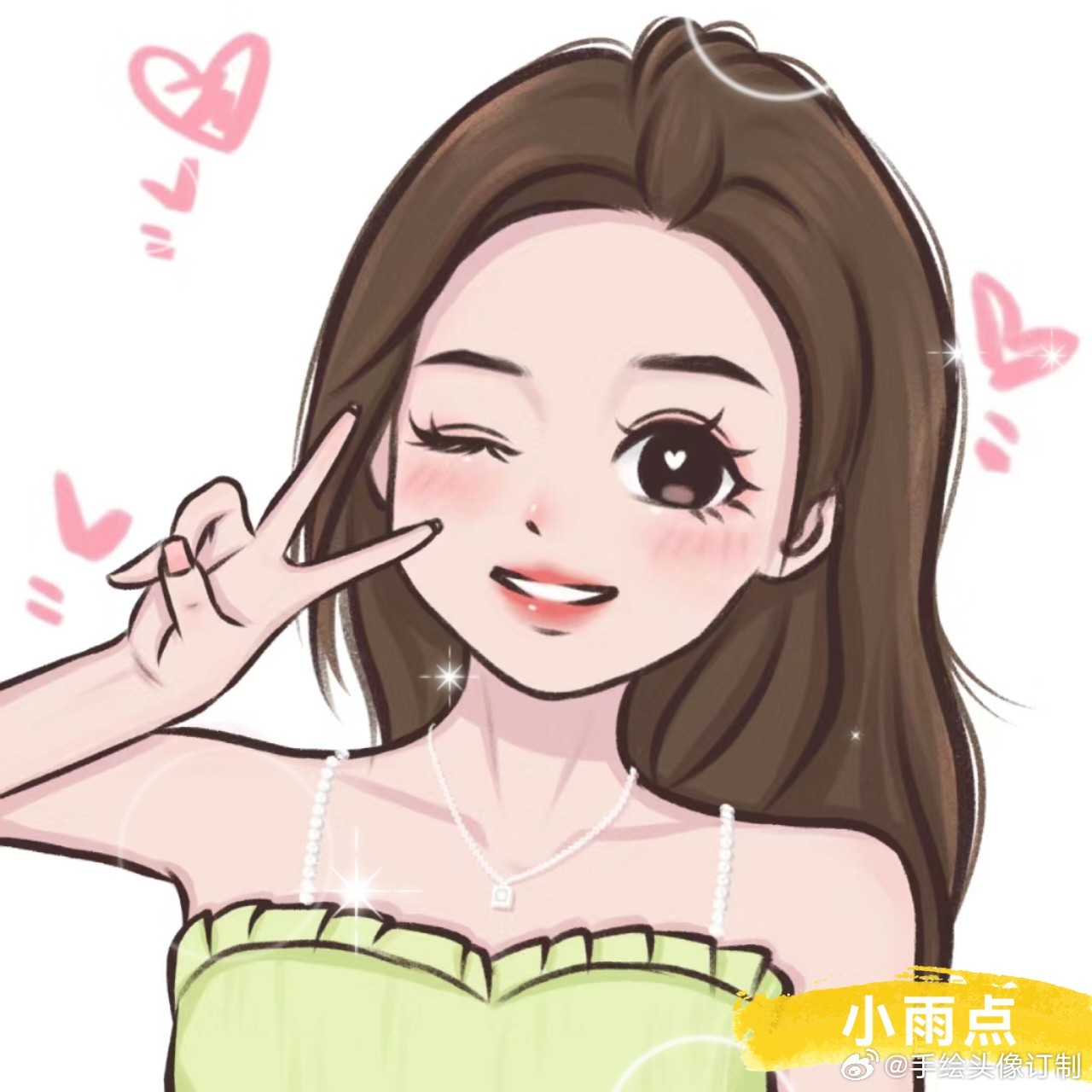 小清新头像女曾经发了句晚安给他一晚上醒来七次看手机信息就是那种可怕的朦朦胧胧的意