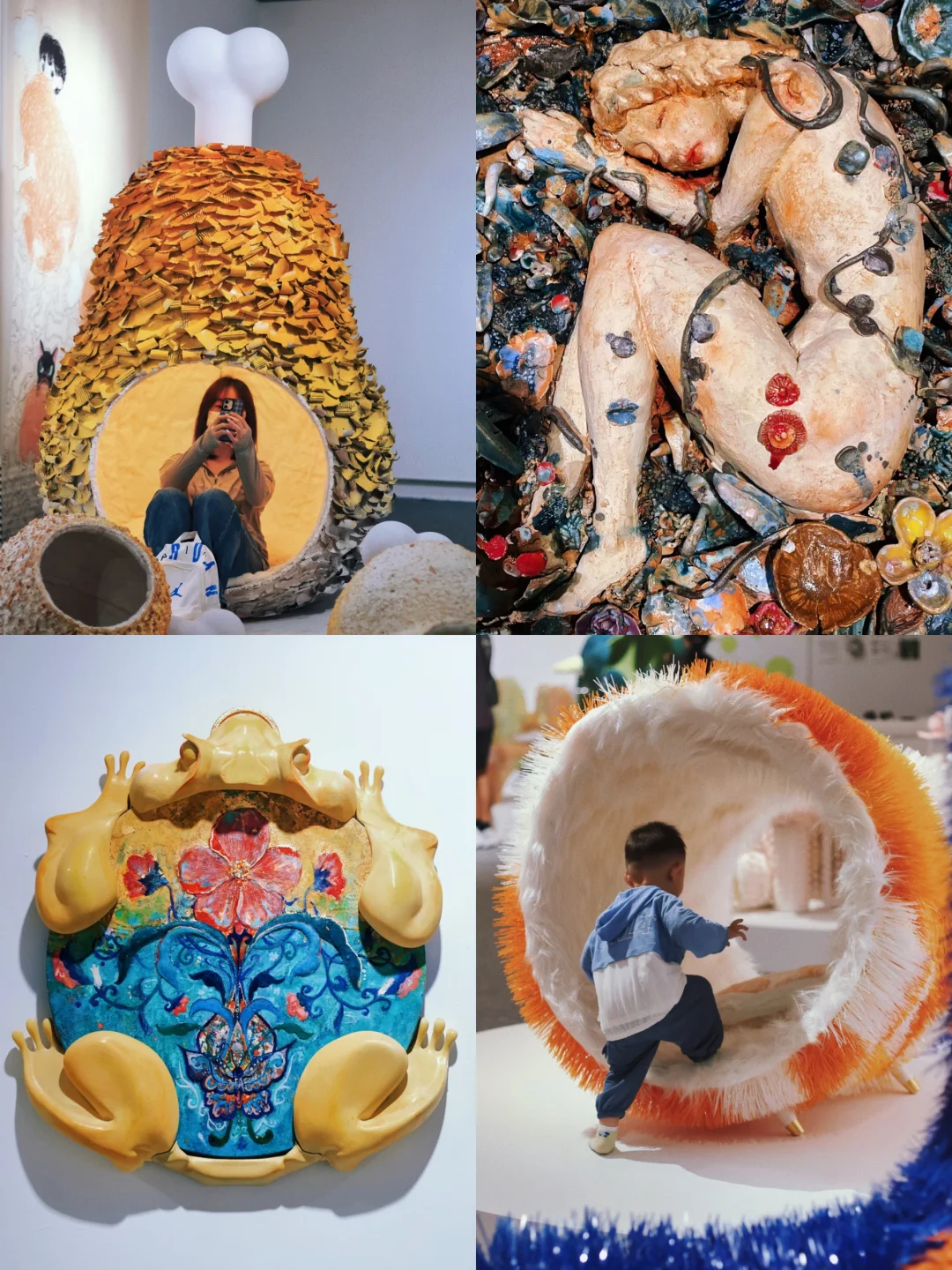 广州看展⎜广美毕业展第二期！仿佛游乐场‼️