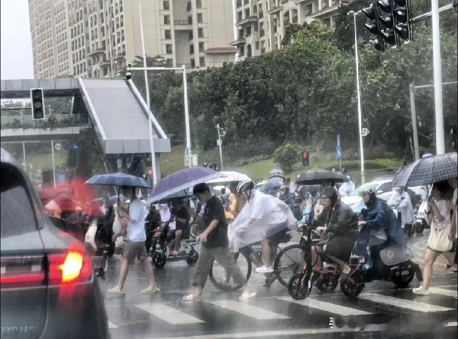想到了一句话:  想不到中国人台风来的时候，想到的是终于能休息了[流泪][流泪]