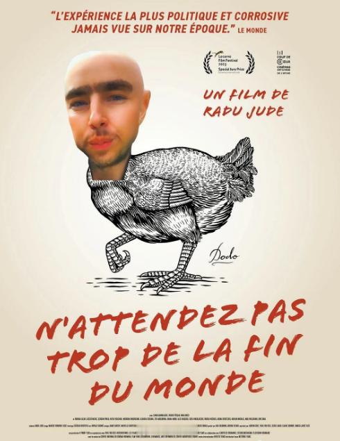 《不要太期待世界末日》导演拉杜·裘德这部电影特别当下，以吐槽式的新媒体直播，戏中