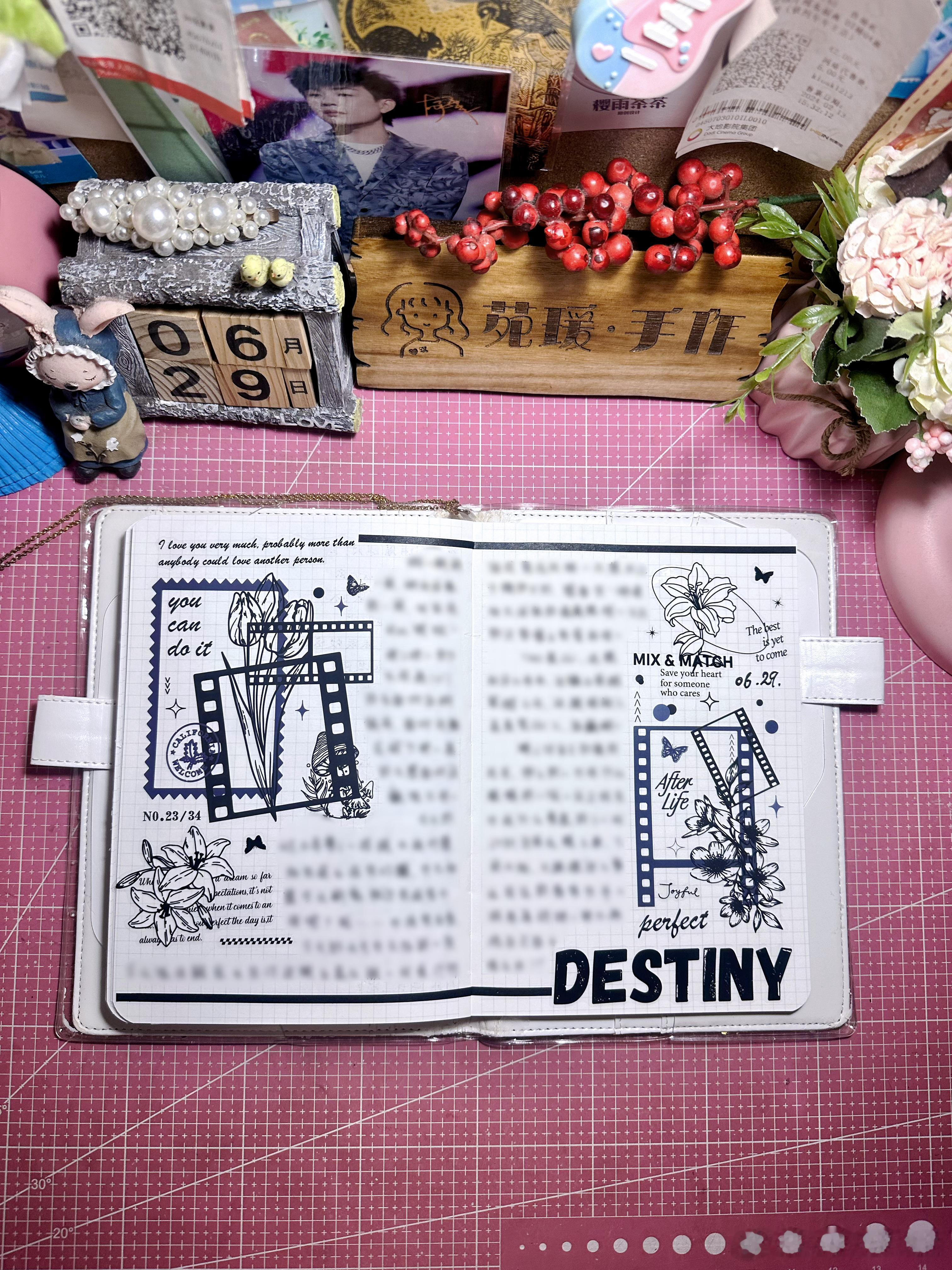 【📕 每日手帐日记 📝】🌖🌗🌘🌑🌒🌓🌔🌕🔮 DAY 180