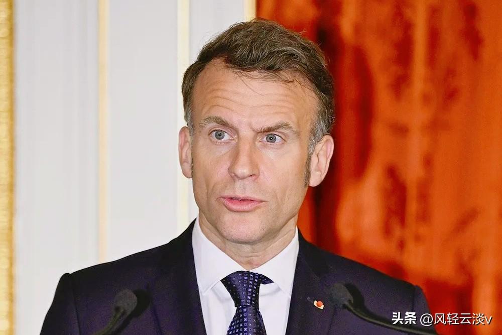 10月8日，巴黎，马克龙当着全世界的面说了一句话：“美国、中国，而在这两大力量之