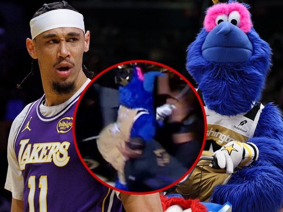 NBA 海斯被禁赛一场后，还有后续……据TMZ报道，奇才队吉祥物在被杰克逊·海耶