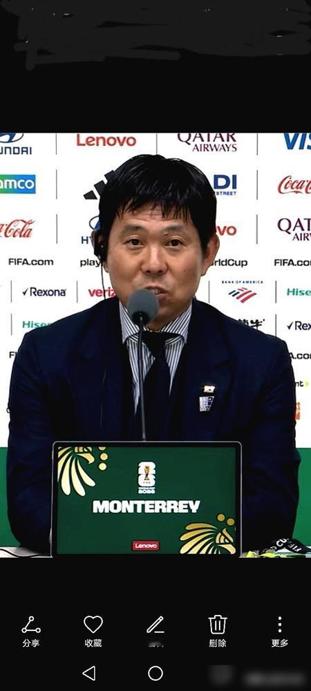 1-0领先，补时被反杀。
日本队，倒在了世界杯16强。

赛后，主教练森保一揽下