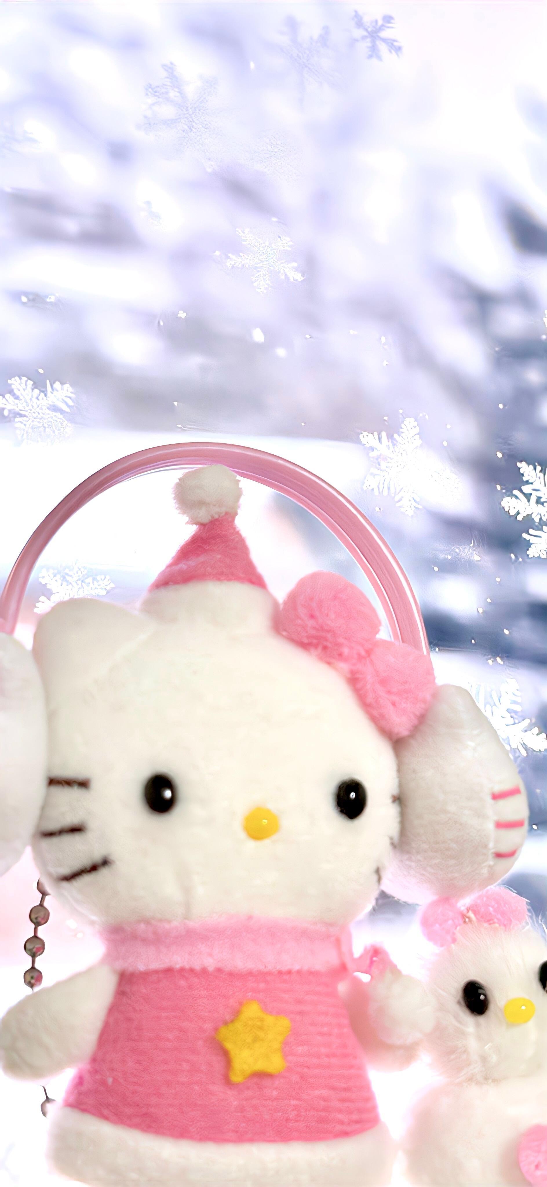 粉粉嫩嫩的Kitty，谁能不爱！ ｜凯蒂猫壁纸｜kitty ｜少女心满满 ｜粉色