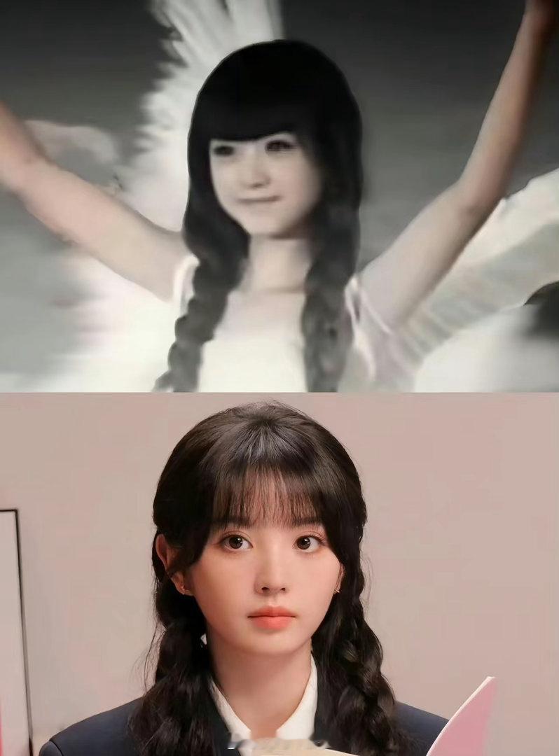 田曦薇算不算中了基因彩票？父母颜值普普通通，却生出这么出挑的长相。 