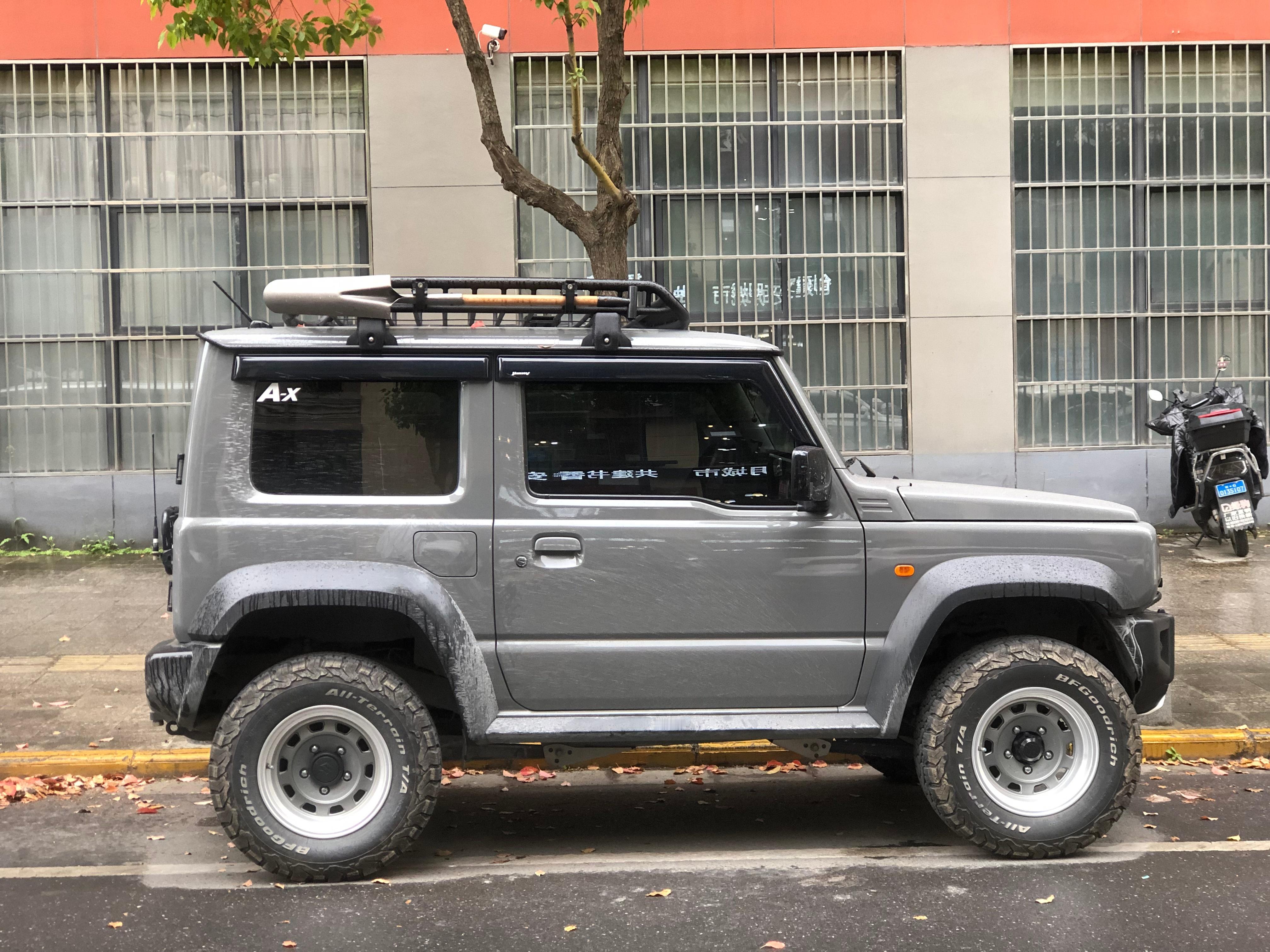 汽车汽车街拍我与汽车的日常铃木铃木吉姆尼 铃木吉姆尼 安康