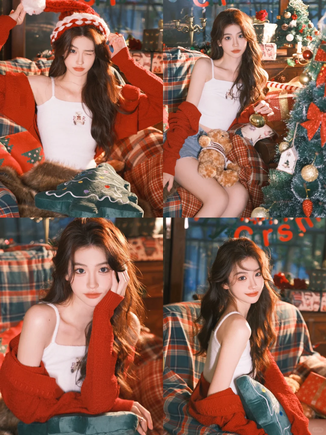9⃣️款超美的圣诞写真来啦🎄每组都太出片啦～