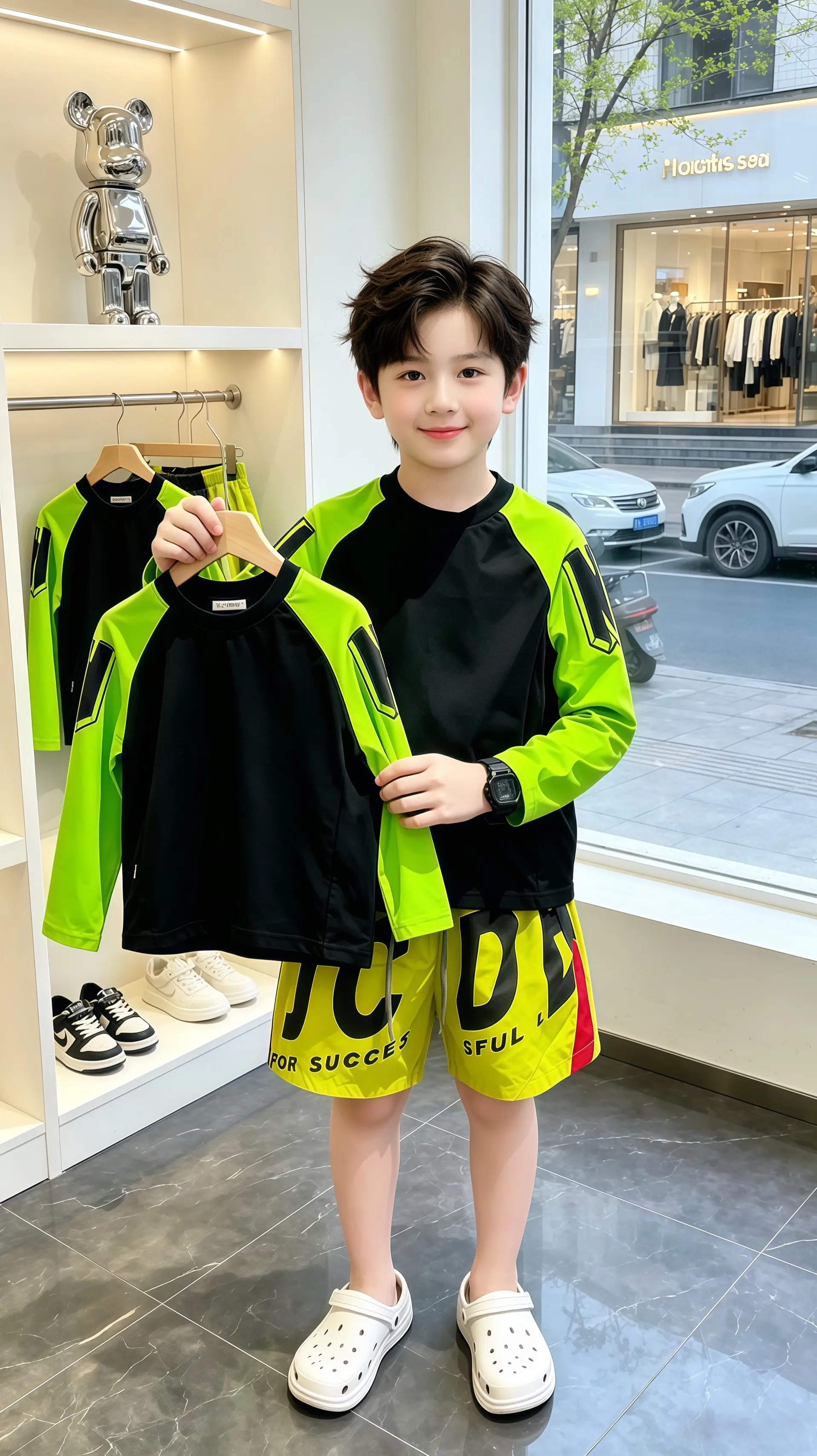 儿童松弛感穿搭 儿子夏季穿搭 童装气质套装 高品质童装童装