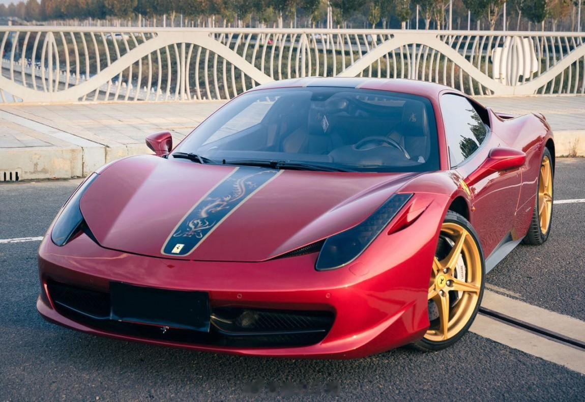 法拉利 458 Italia 马可波罗红，经典永不过时[酷]2013年10月上牌