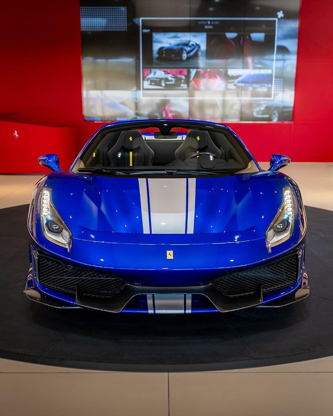 Ferrari 488 Pista Spider💙#法拉利##法拉利488# 
