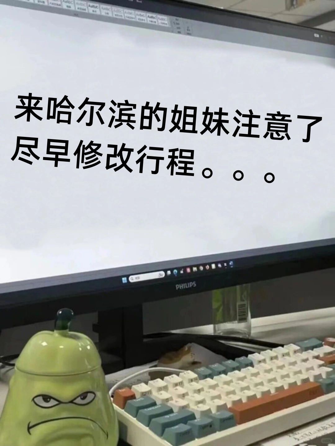 姐妹们😭没做好攻略不要来哈尔滨‼️
