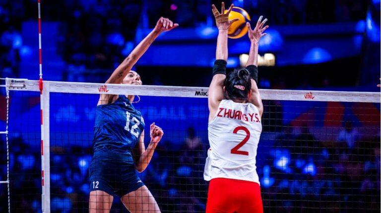 2026 女排世联赛（VNL）： – 意大利媒体：中国令人惊讶地击败美国，与土耳