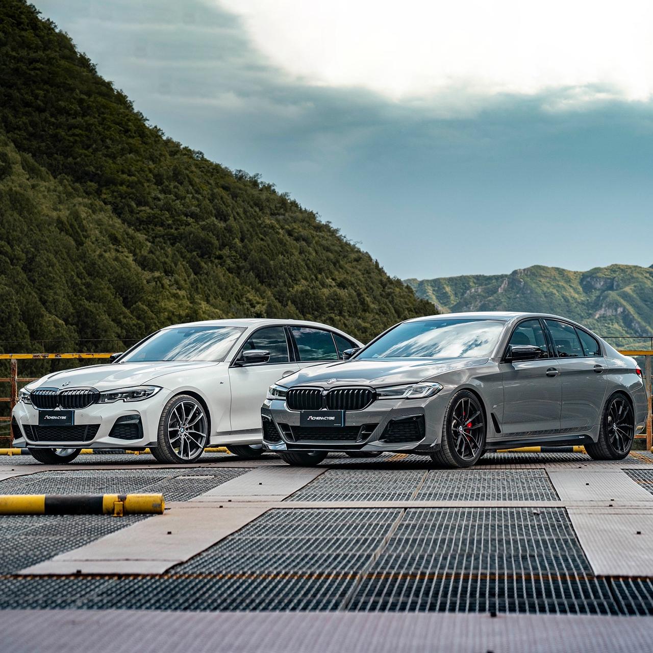 不管是三系还是五系，有这套件就帅爆了。创新雷肯茨博风格化组件，纯正碳纤维材质配合