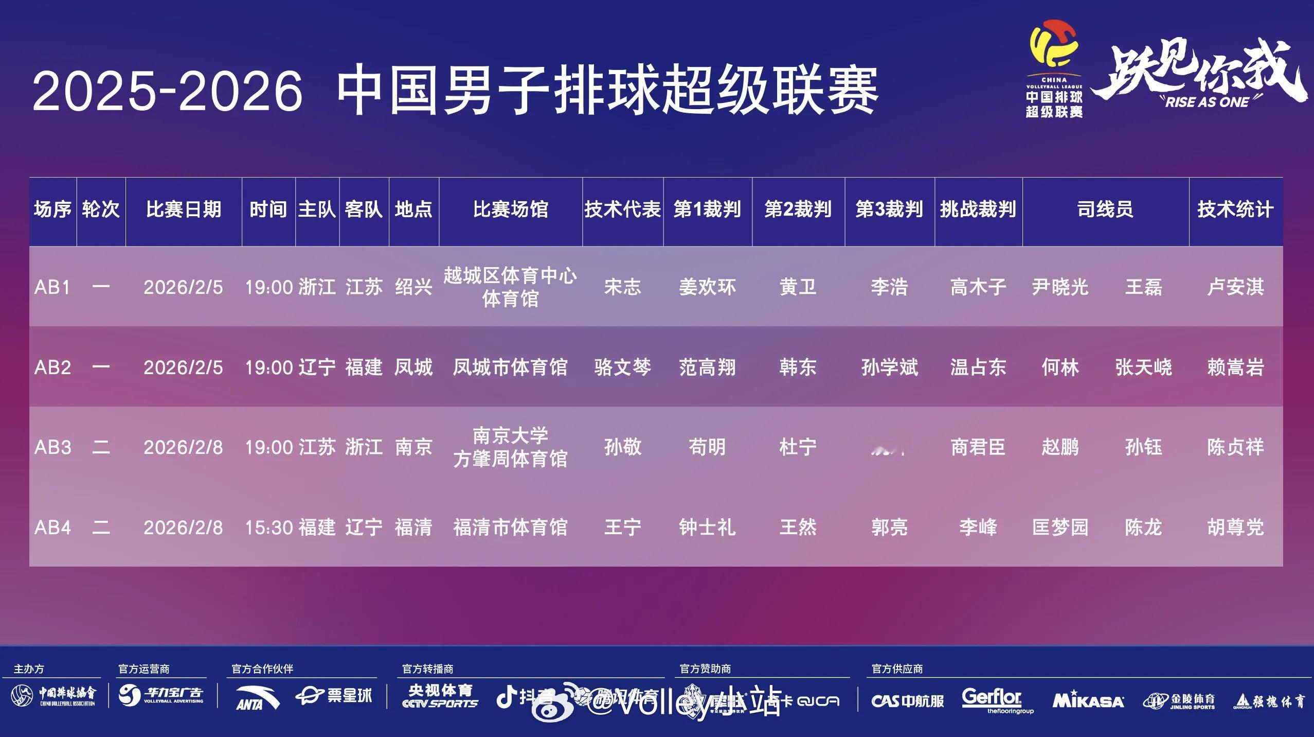 排超联赛赛季中升降赛赛程安排2025-2026中国排球超级联赛冬奥会