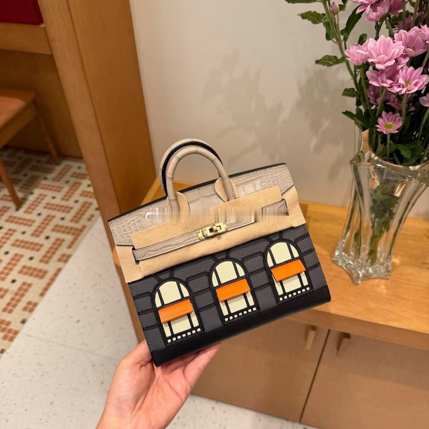 Birkin20 Faubourg 房子包 雨天☔️灰房子 