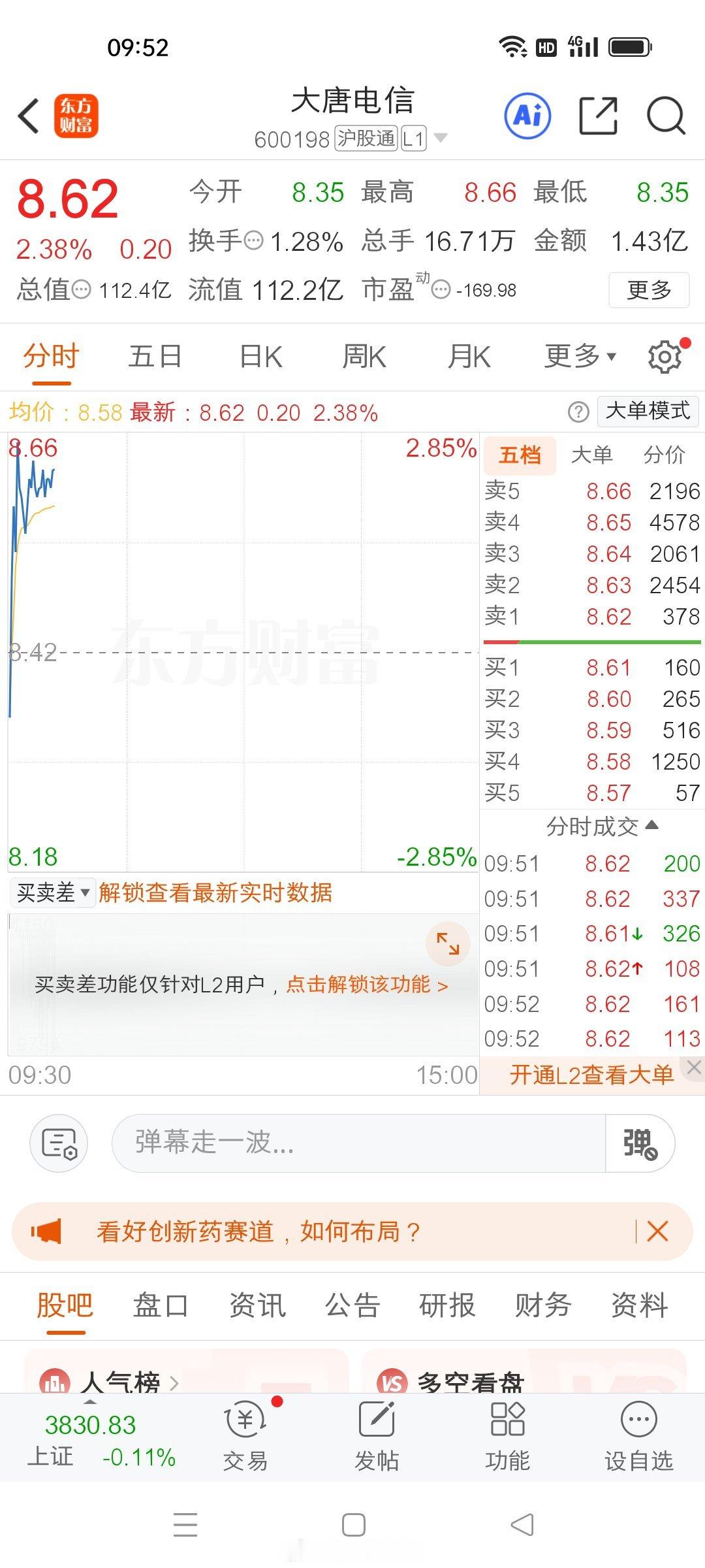 央企背景+安全芯片+5G特种通信buff叠满，大唐电信这波上涨，是国产替代的底气