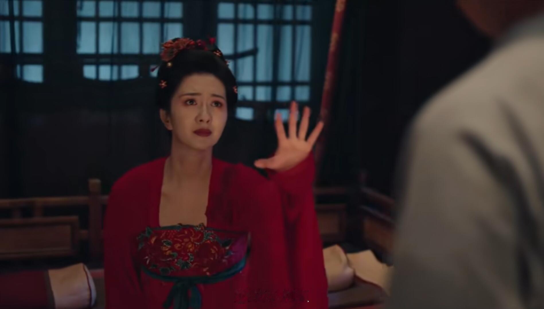 红药和孟不疑假装吵架打手语，这里比五是什么意思啊孟不疑‖红药‖唐朝诡事录‖ 