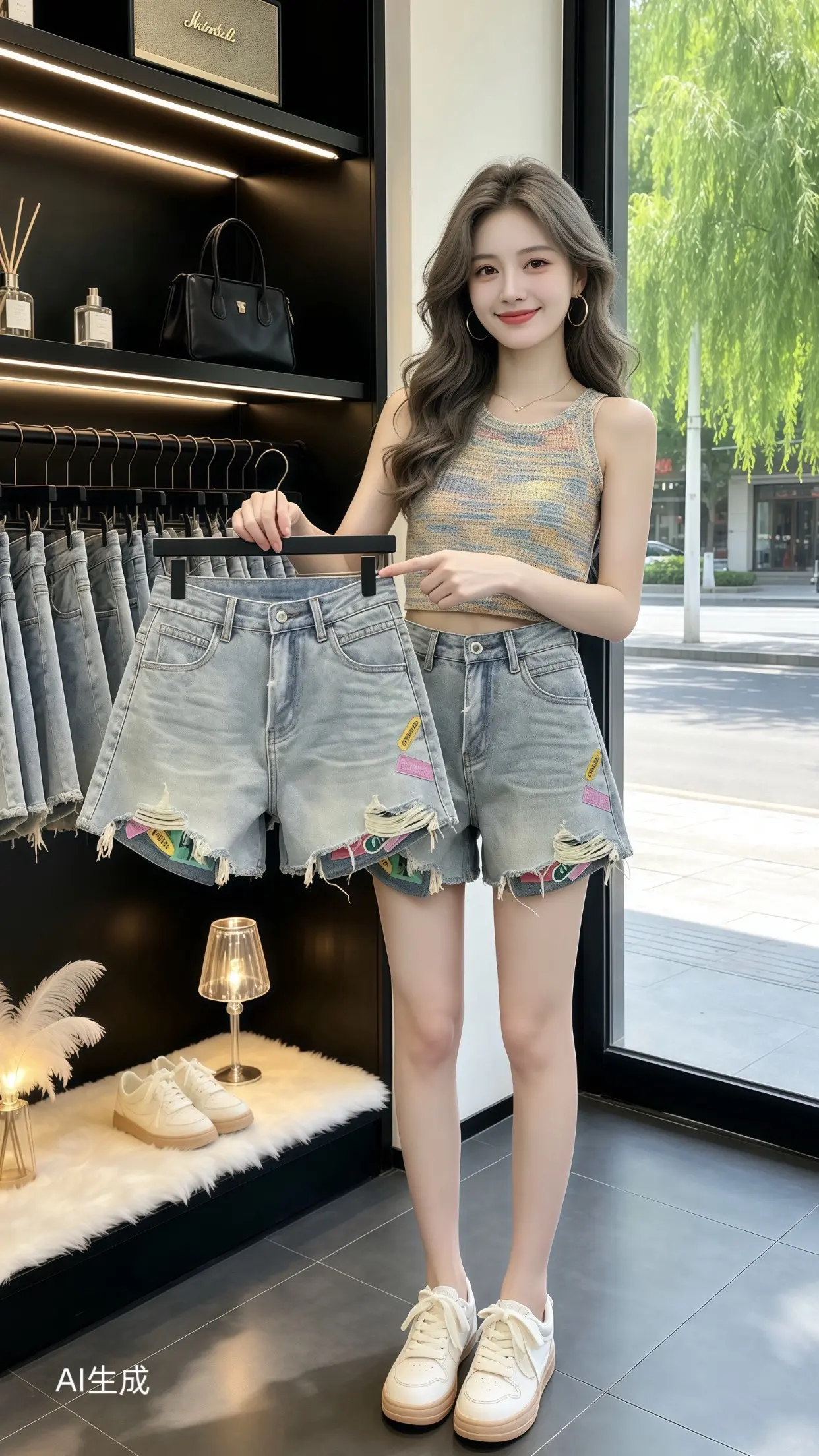 牛仔短裤 夏季穿搭 一眼就爱上的神裤 百搭裤子 穿出自己的风格