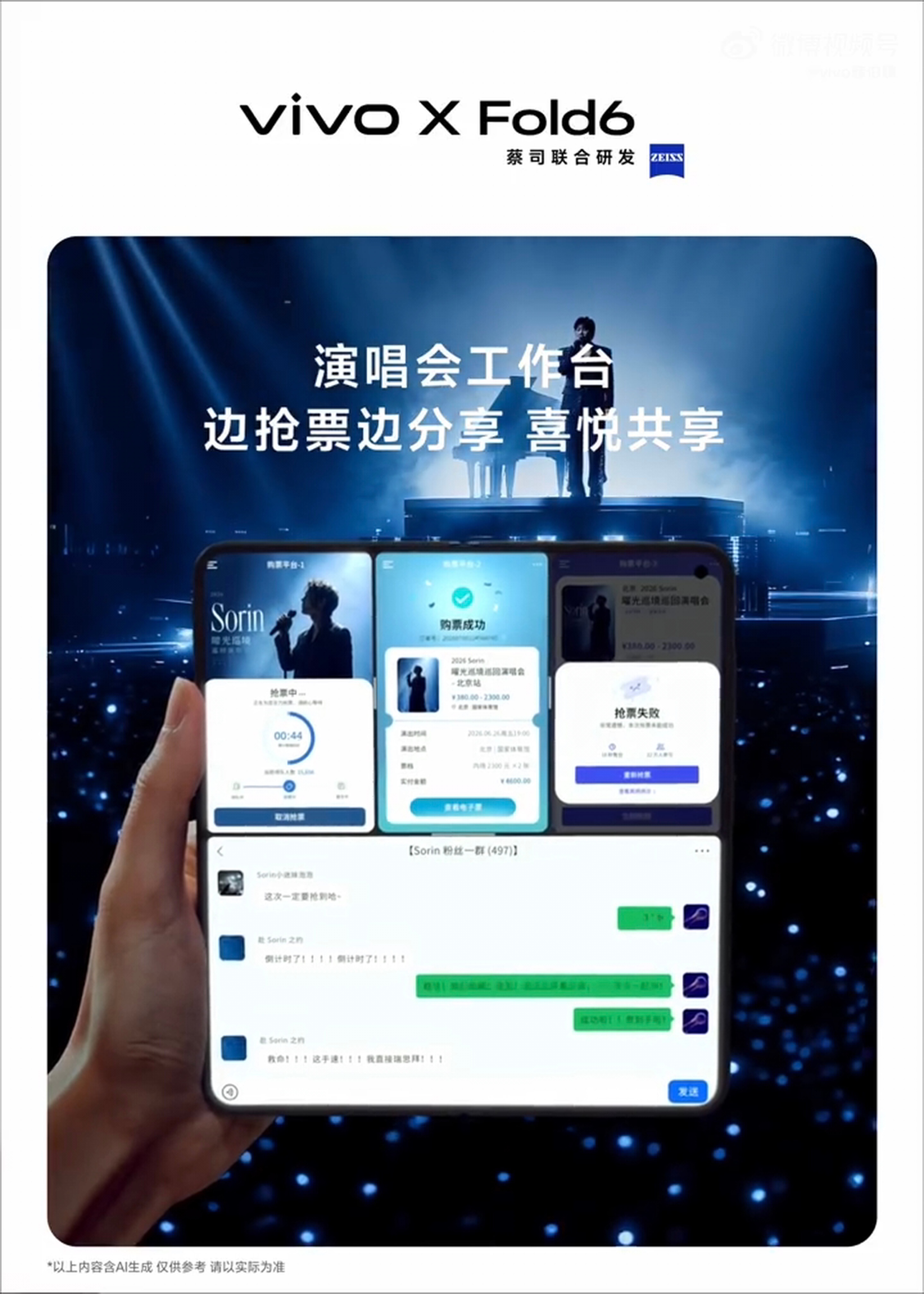 vivo X Fold6原子工作台真好用，串行、并行两种模式随心切串行模式依旧是
